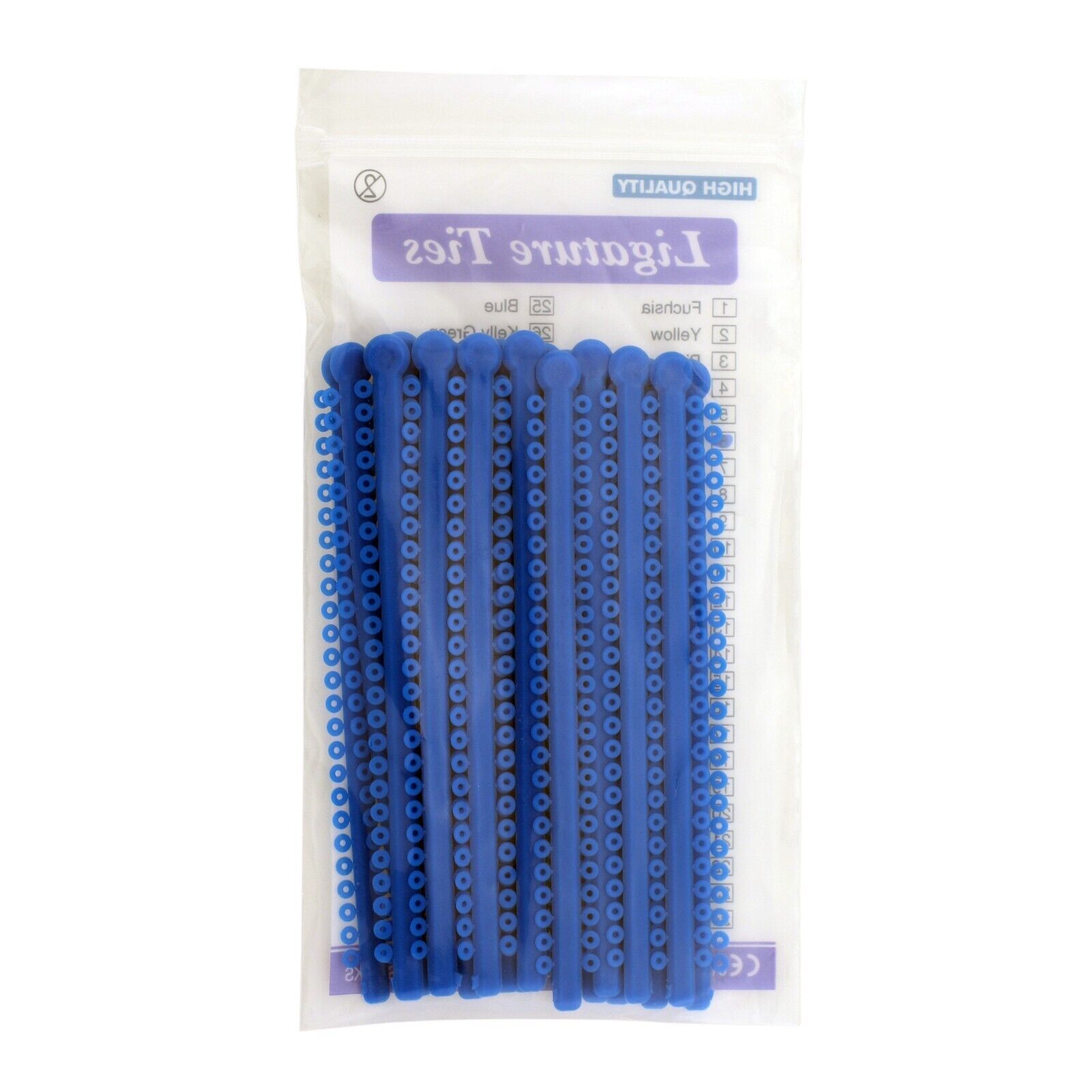 Dental Orthodontic Ligature Ties Braces Elastic Rubber Bands for Bracket 1000Pcs