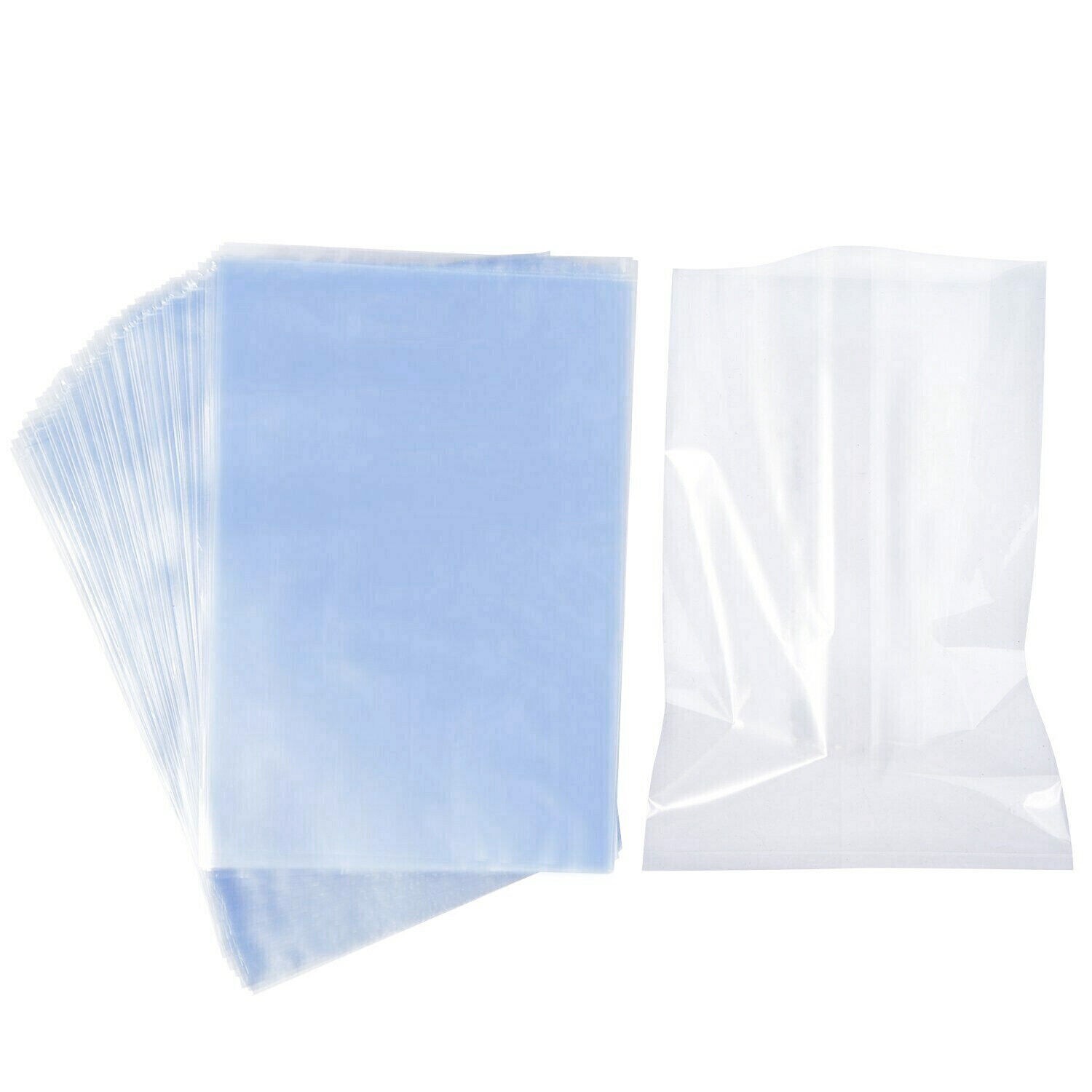 X5000 12″X16″ Clear Heat Shrink Wrap Bags PVC Film Gifts Bottles Candles Packing