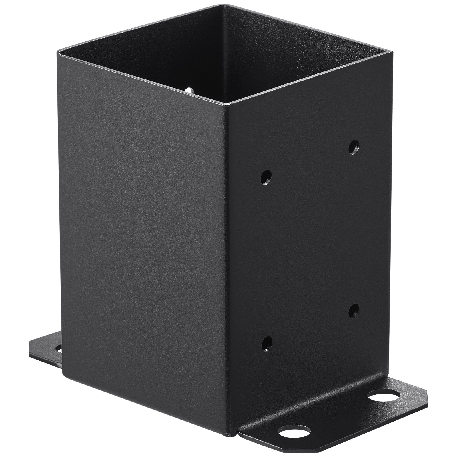 VEVOR 4 Pack 4×4 Post Base Brackets Heavy Duty Wood Post Fence Post Anchor