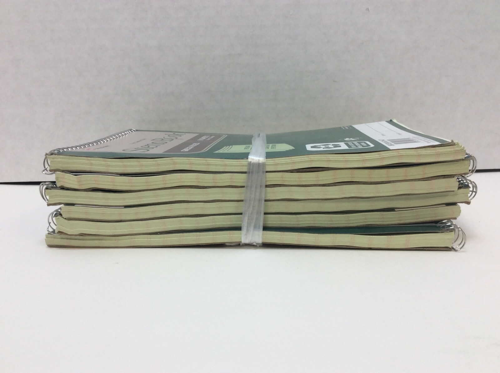 SKILCRAFT 100% Recycled Steno Books, 6×9 In, 80 Sheets/Pad 6/Pads, Free Shipping