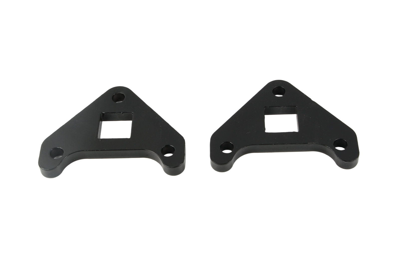 Fits For Chinese Mini Excavator Drive Motor Bracket BLACK Flange bracket 2Pcs