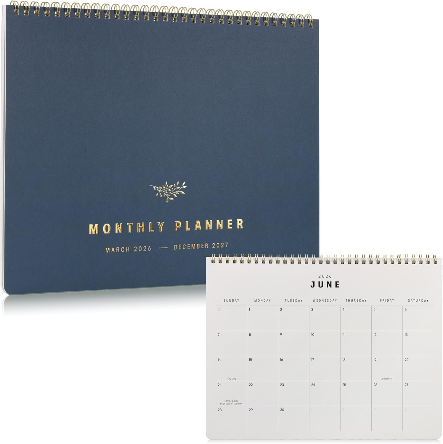 Beautiful 2026-2027 Monthly Planner and Calendar Book – Modern to Do List Notebo