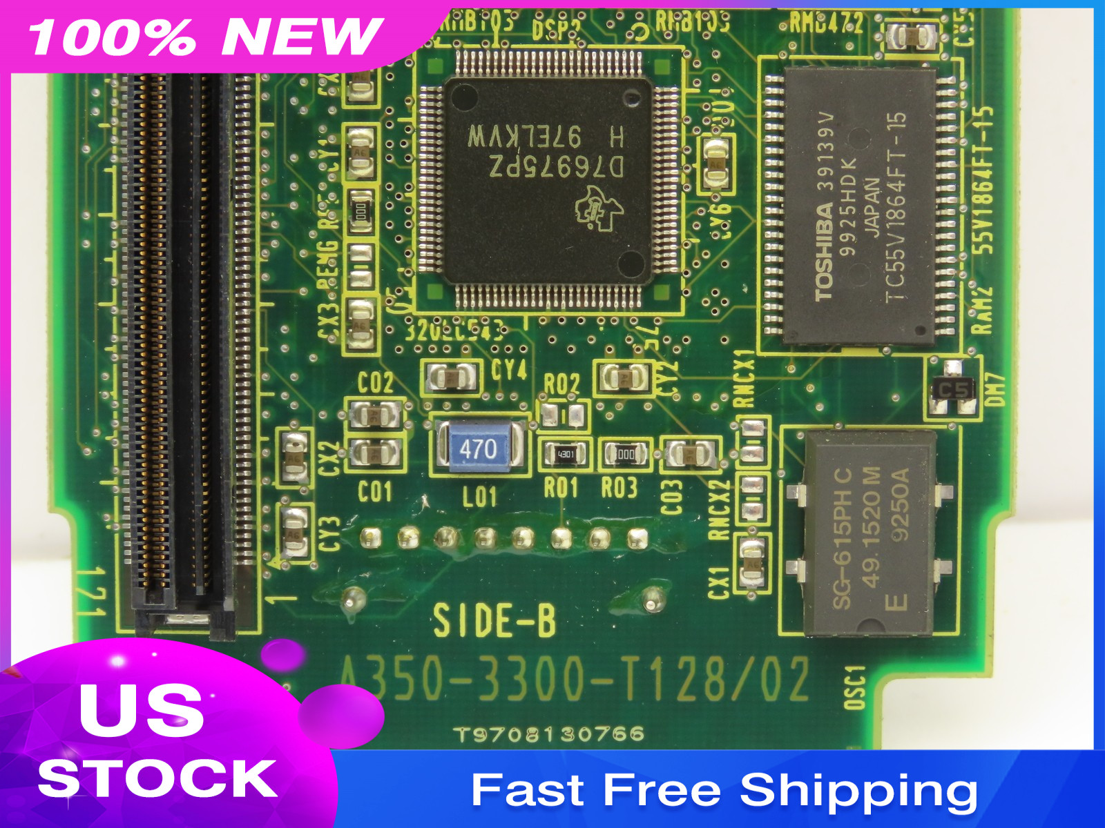 Fanuc A20B-3300-0120 2/4 Axes Servo Card Control Module