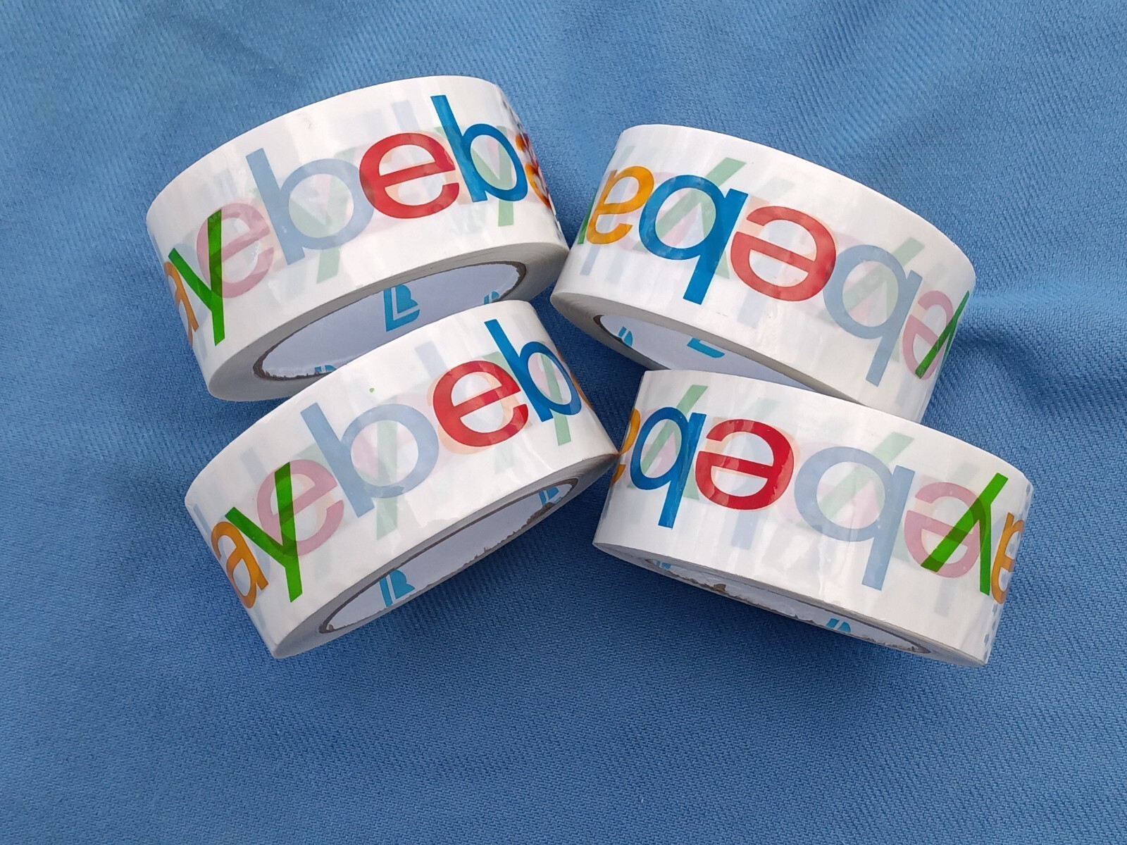 4 Rolls Official eBay Branded Packaging Tape – Packing & Shipping 2″ x 75 yards
