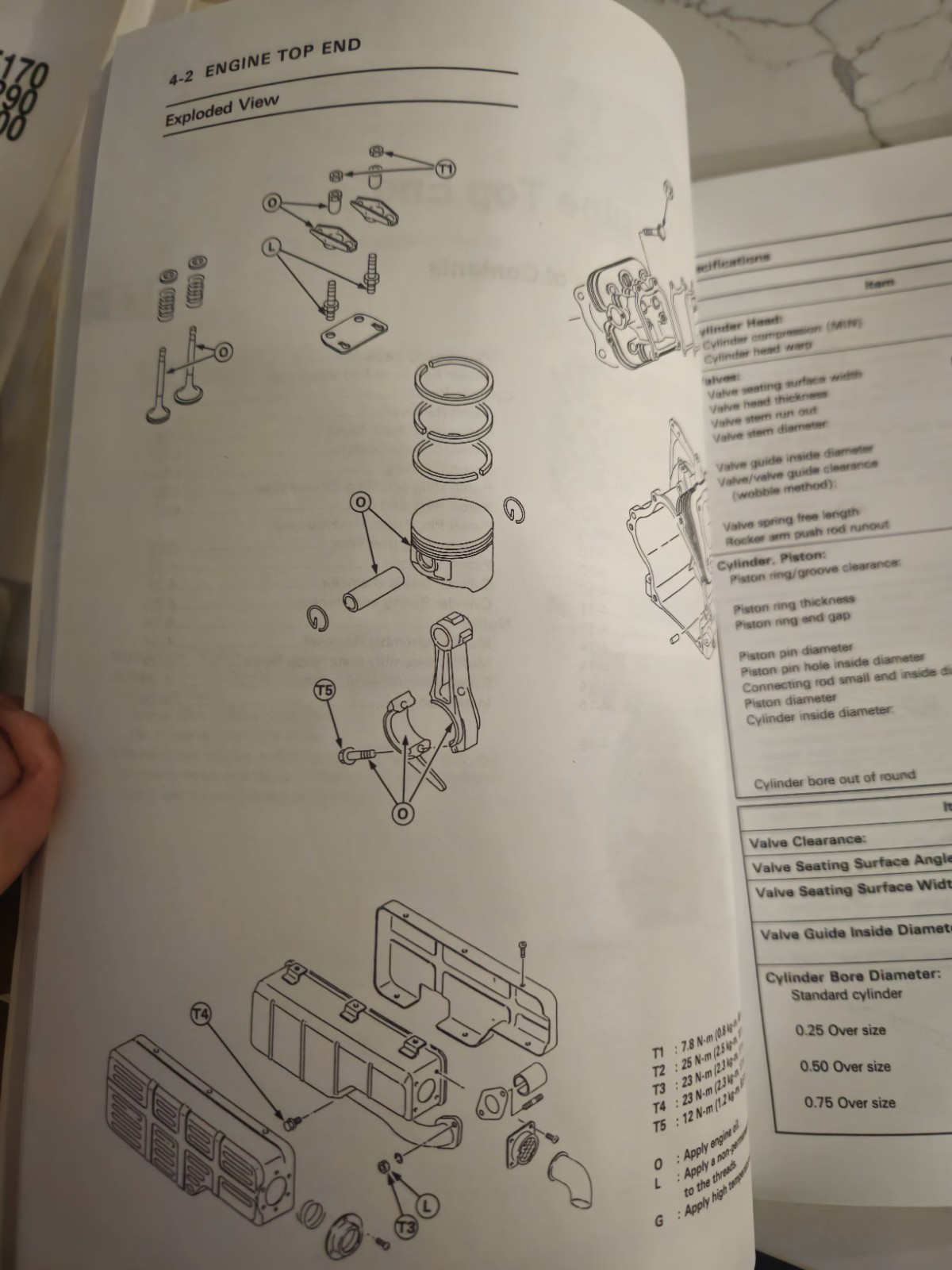 Kawasaki Fd671d Fd711d Fd750d Shop Manual Book