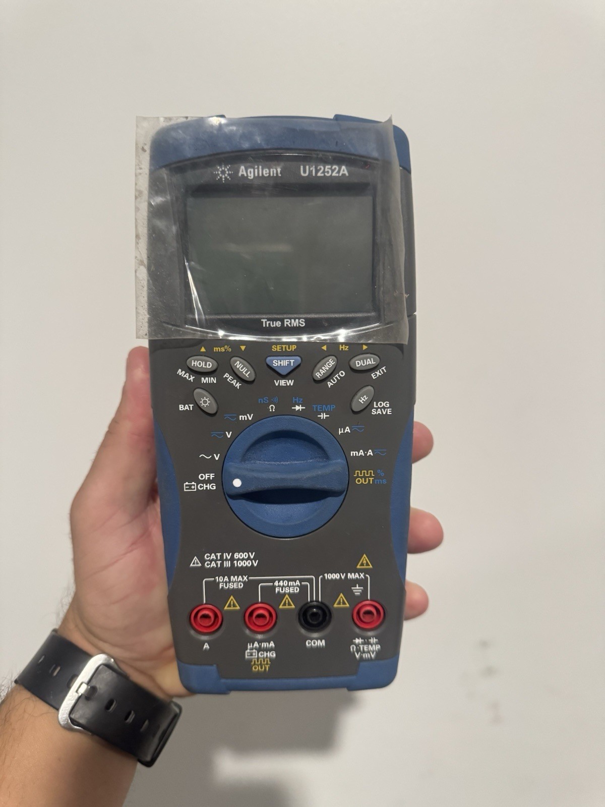 Agilent U1252A True RMS Handheld Multimeter 50,000 Count CAT III 1000V