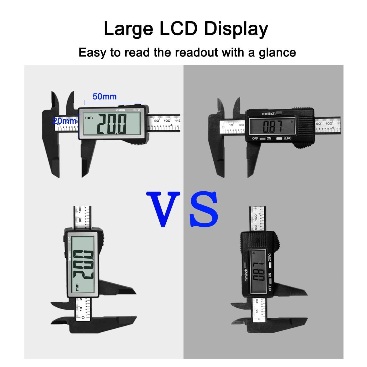 Accurate 6” Digital Caliper with 0.2mm Precision – Ideal for All Measurements