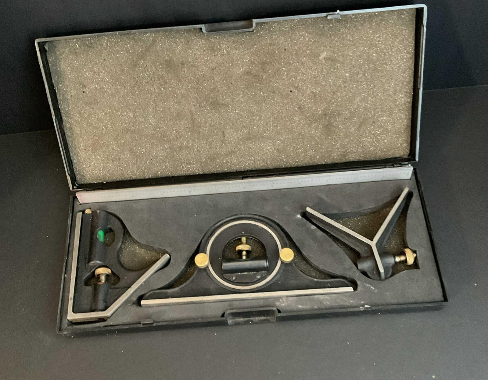 4 Pc 12” Combination Square Set 1516c