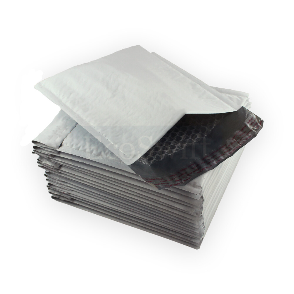 1-18000 #000 4×8 “EcoSwift” Small Poly Bubble Mailers Padded Envelope Bags 4 x 8