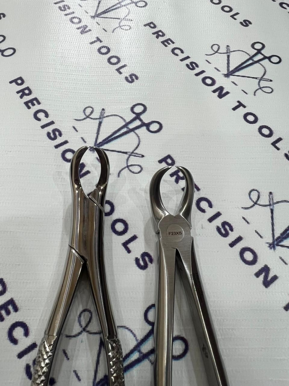 Hu Friedy #23 COWHORN EXTRACTION FORCEPS, LOWER MOLARS, ATRAUMAIR Set of 2 PCS