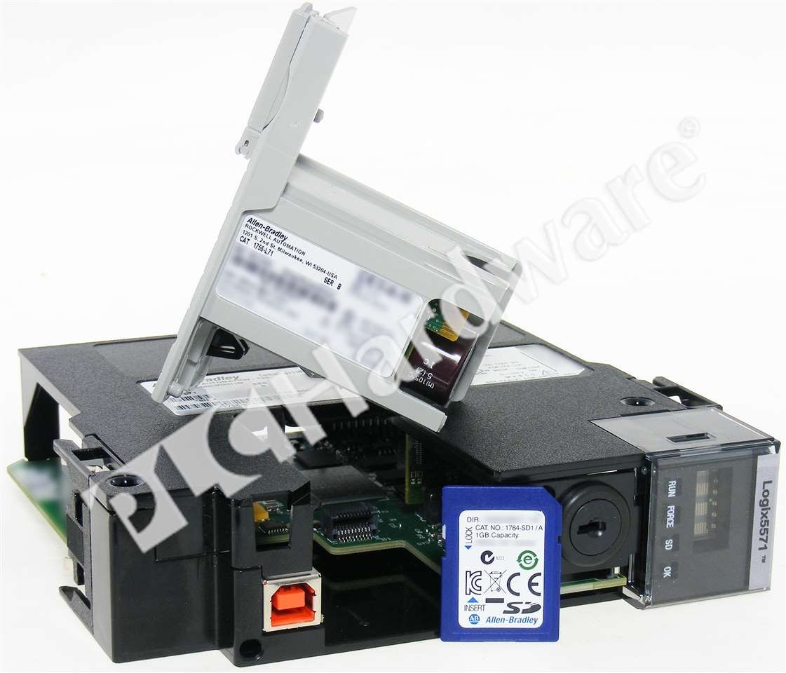 Open Pre-owned Allen Bradley 1756-L71 /B ControlLogix 5571 2MB Memory Controller