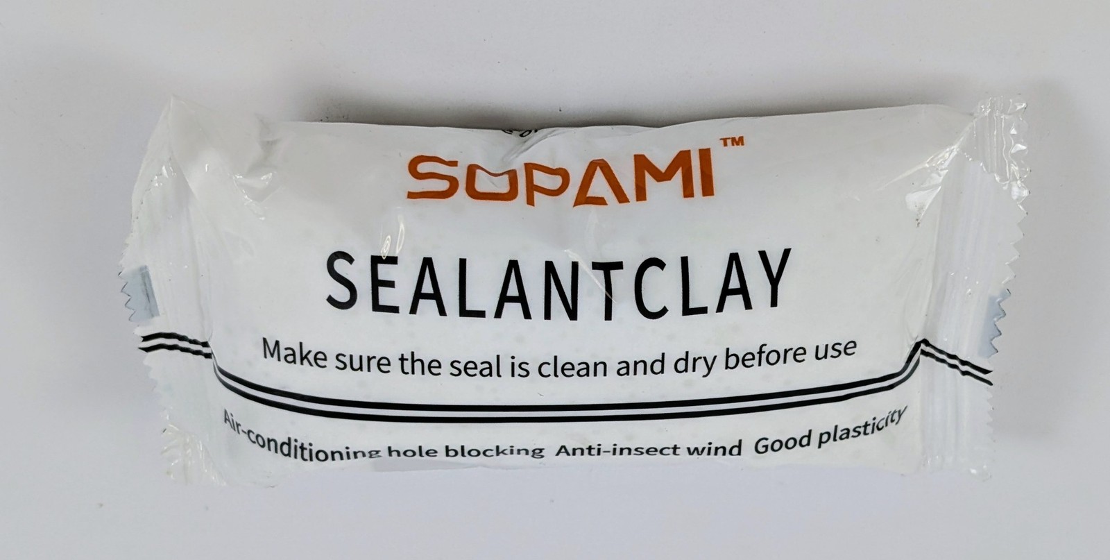 Sopami Sealant Clay Waterproof Wall Hole Filler White Moldable Putty Set of 76