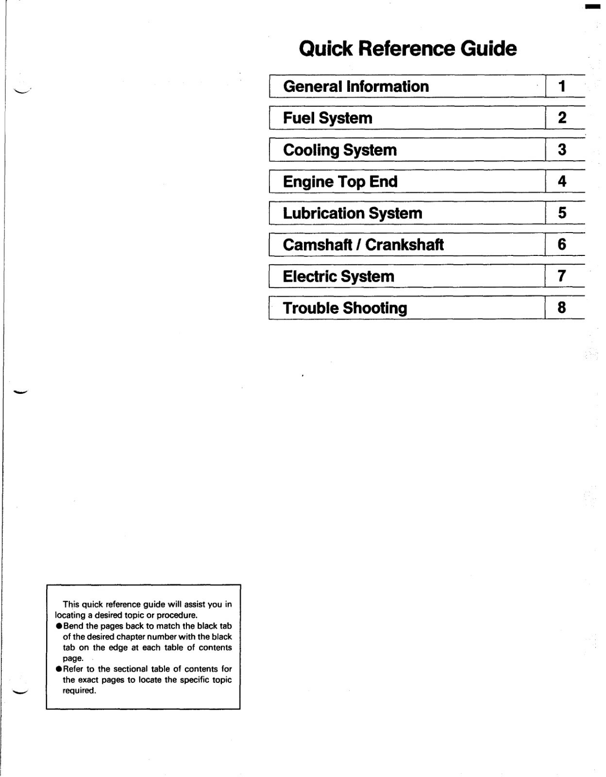 Kawasaki FD620D FD661D 2-in-1 SERVICE MANUAL and SUPPLEMENT MANUAL