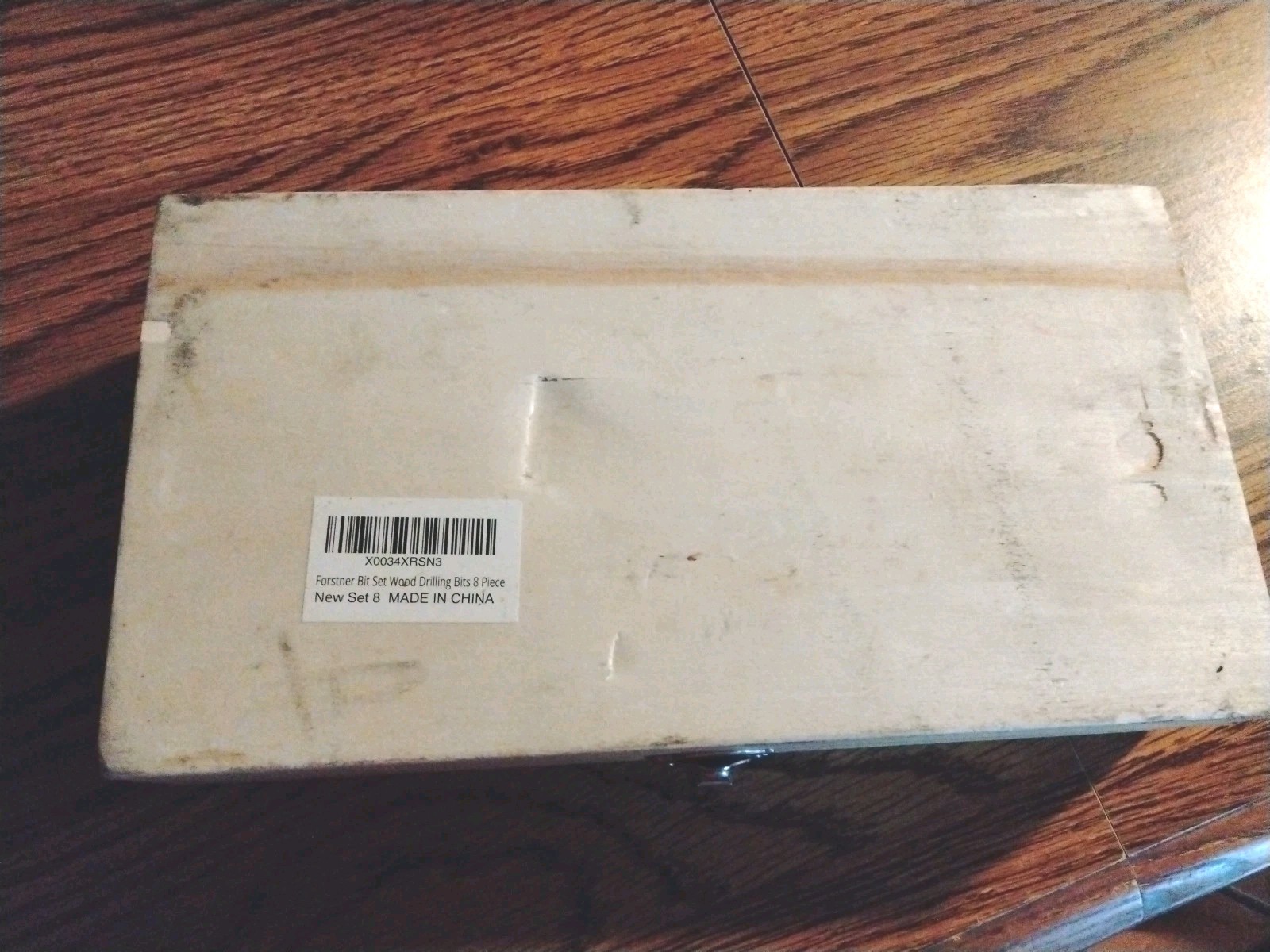 BASYNOL Forstner bit set 8 Piece Precision Forstner Bit Set In Wood Box