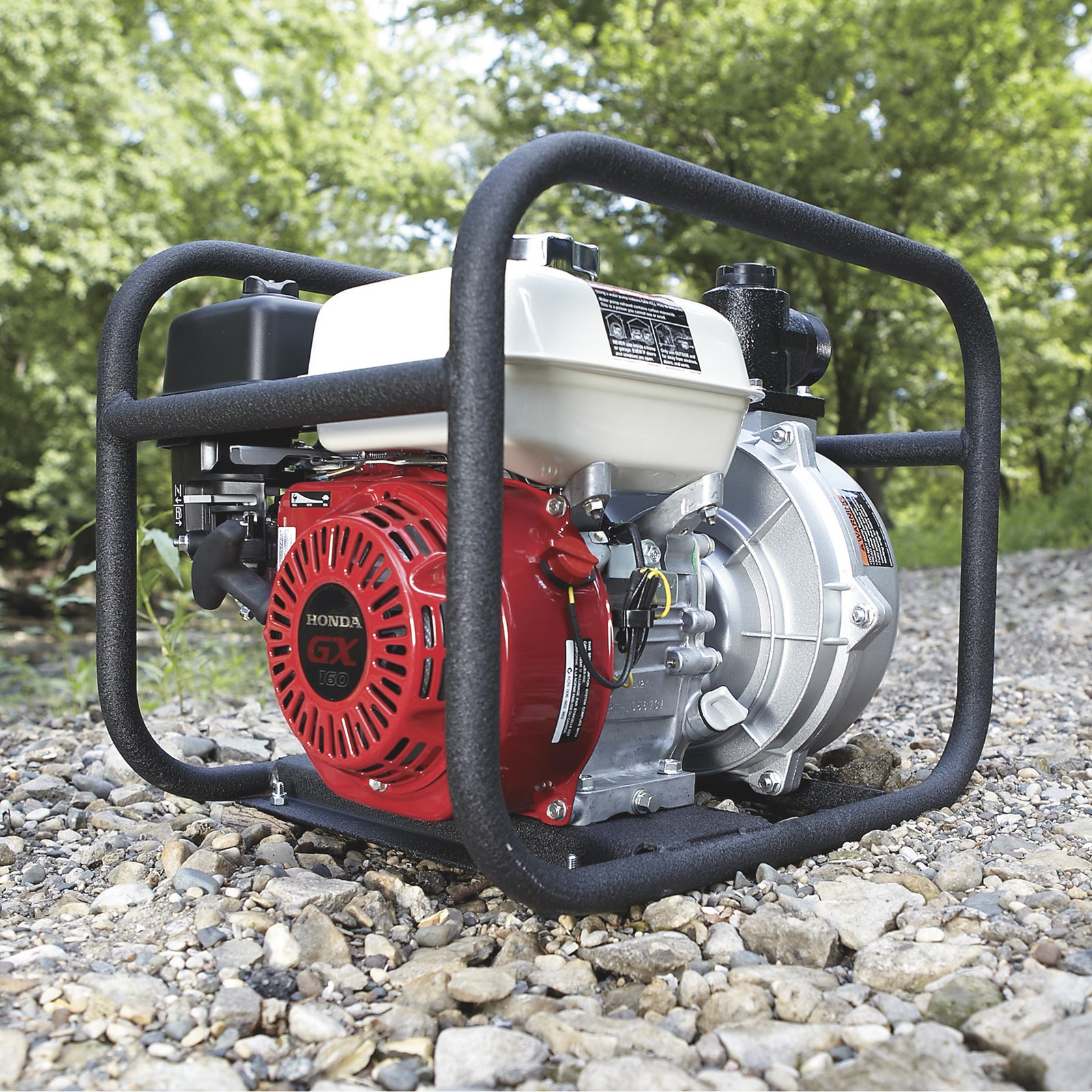 NorthStar High-Pressure Water Pump, 8120 GPH, 94 PSI, 2in. Ports, 163cc Honda