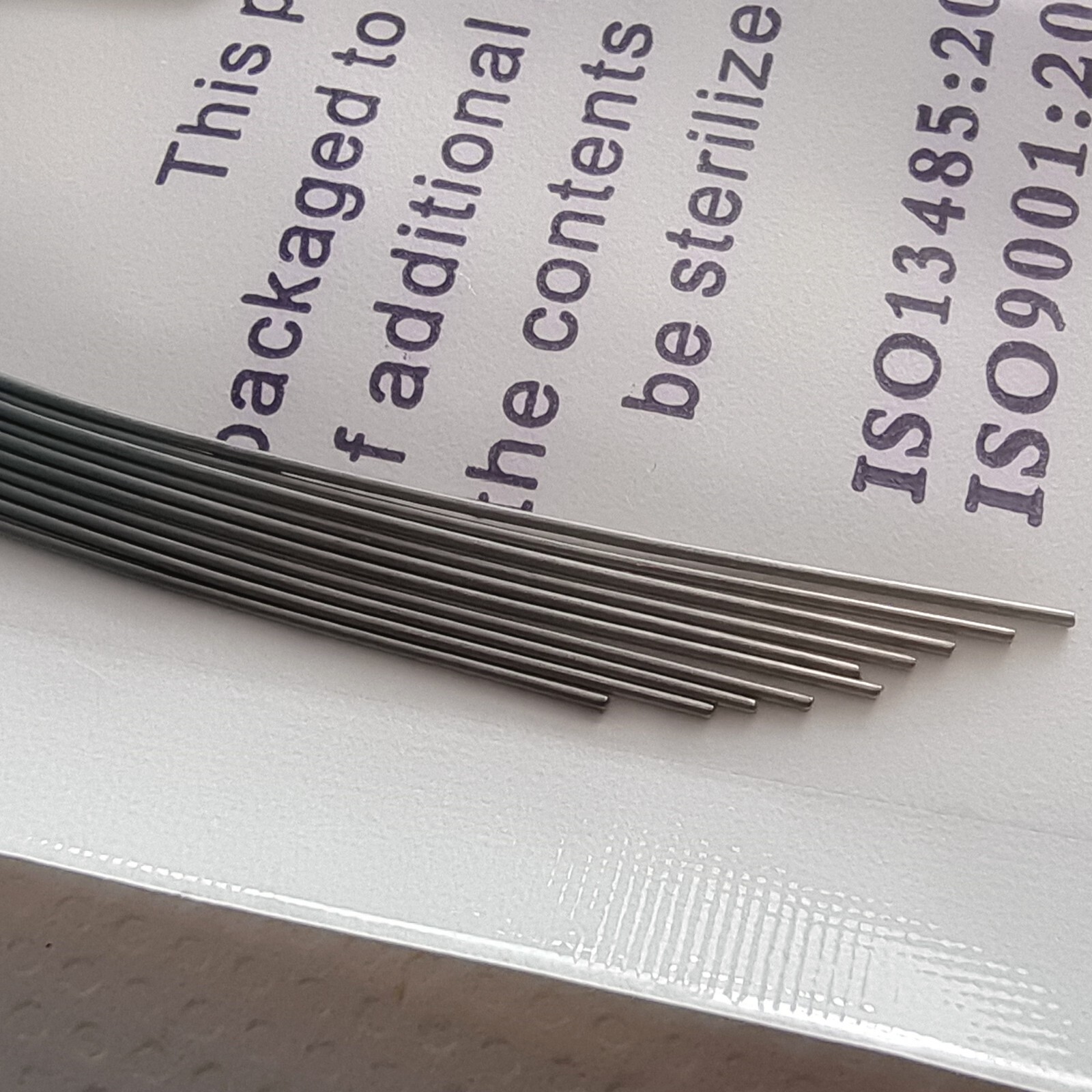 50Pks Dental Ortodoncia Térmica Activada Niti Arco Redondo de Alambre 10 Tamaños