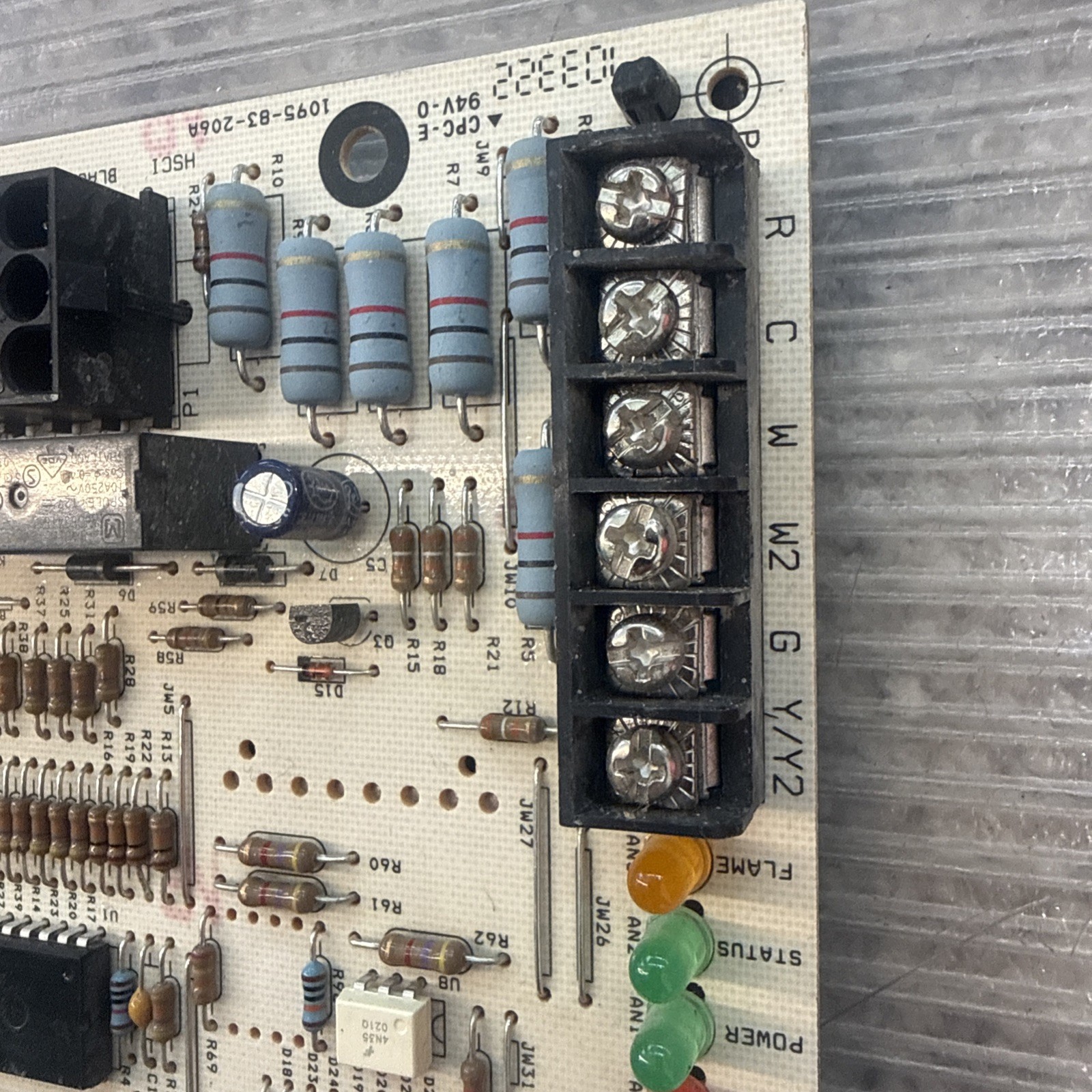 Rheem Ruud Weather King 62-103189-01 Furnace Control Circuit Board 1095-206