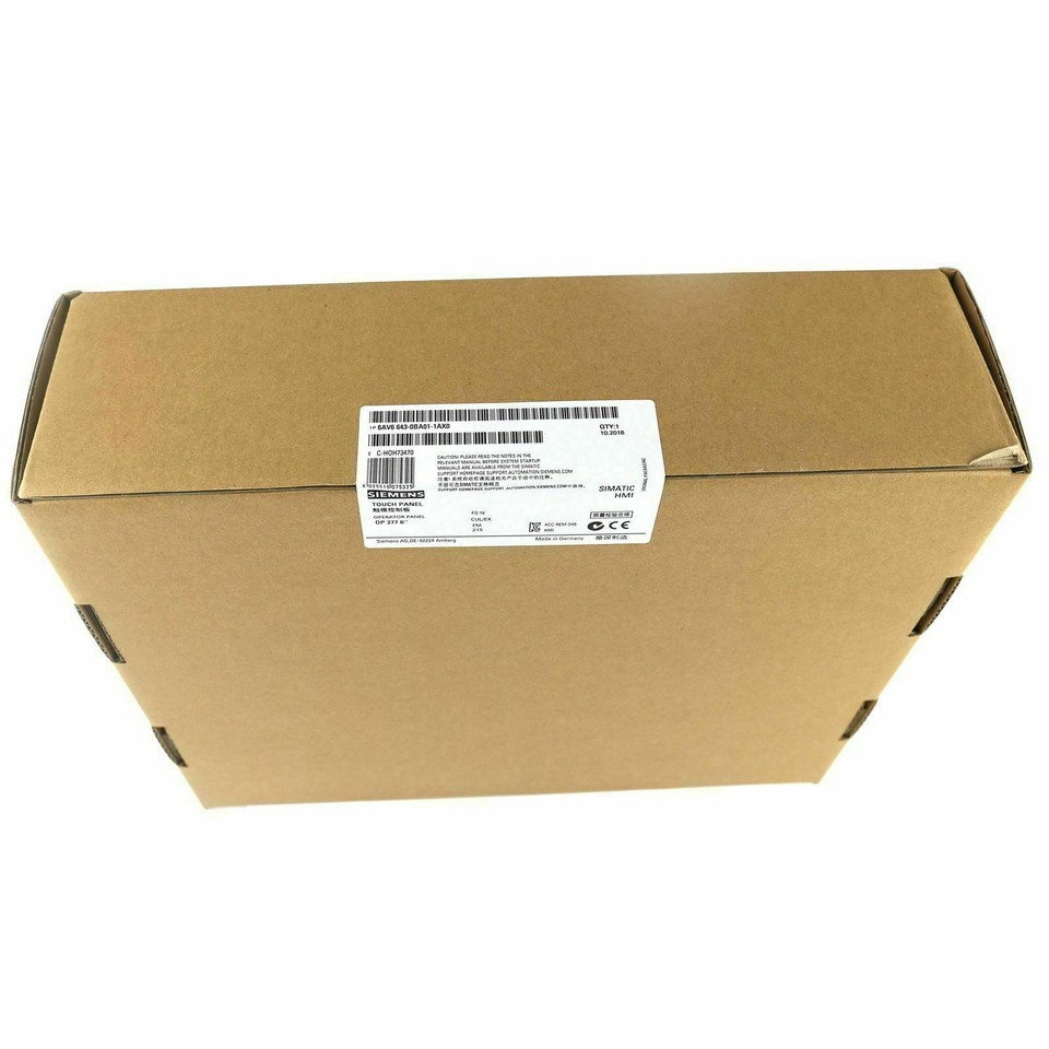 EXpress New SIEMENS 6AV6643-0BA01-1AX0 6AV6 643-0BA01-1AX0 SIMATIC TOUCH PANEL
