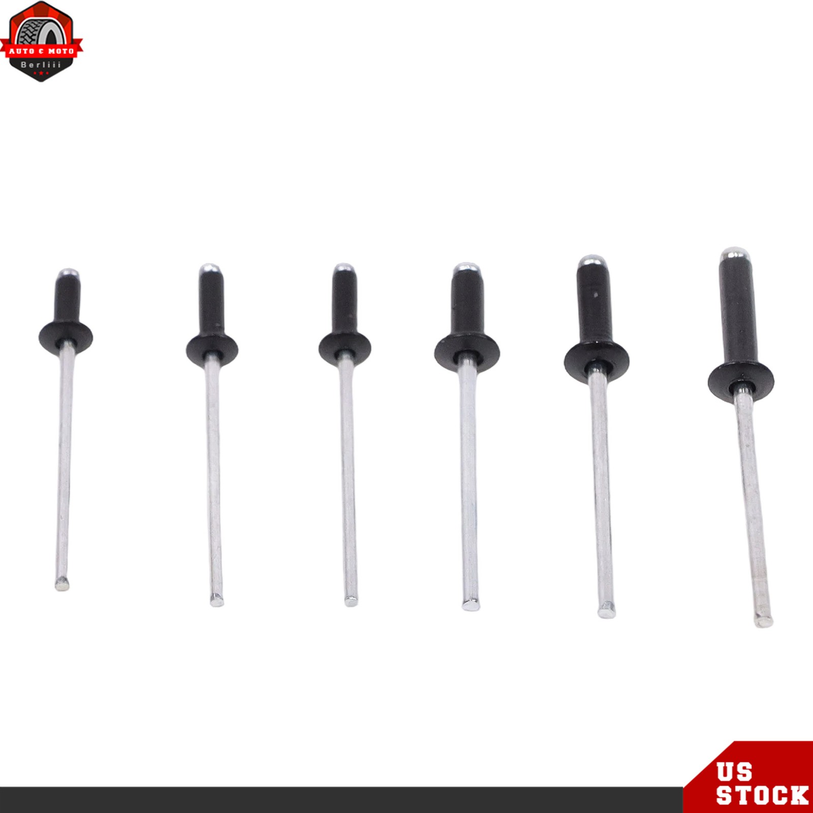 For indoor and outdoor use 500 × rivet kits 3/32″ 1/8″ 5/32″ 3/16″(14 Size)