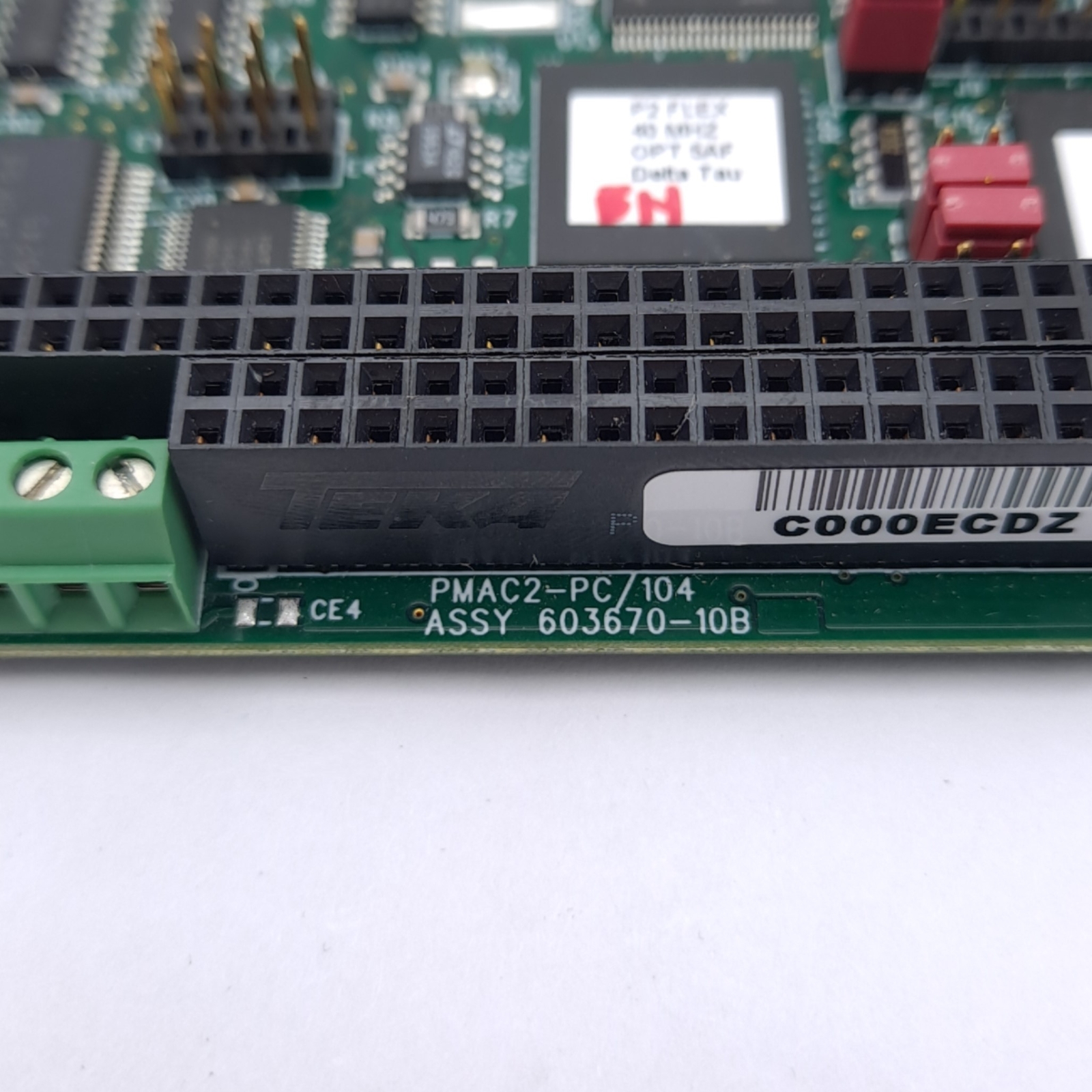 Delta Tau PMAC2A-PC/104 Servo Controller Card, 40MHz, 4-Axis, 50-Pin/34-Pin