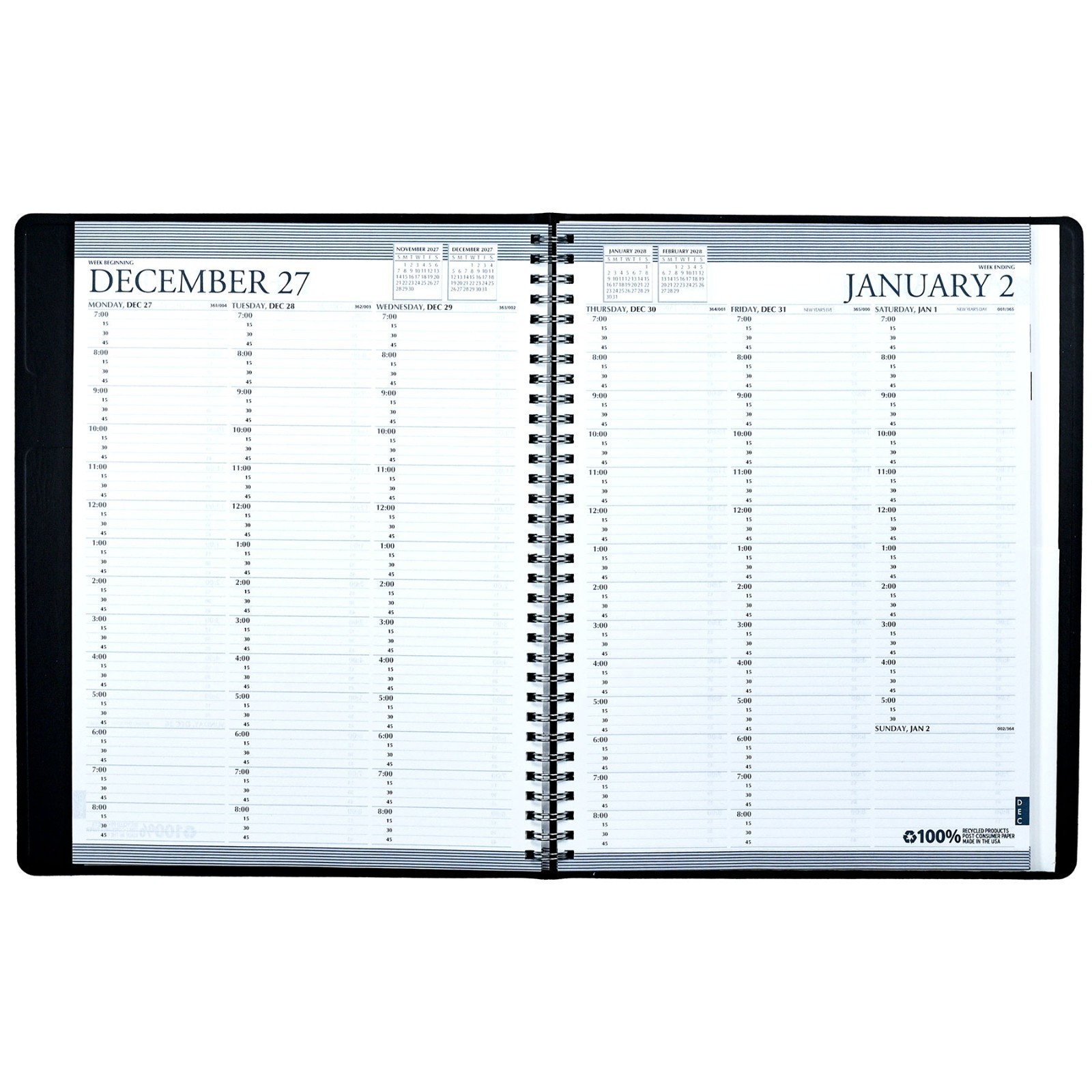 2026 & 2027 2720-02 HOD272002 House of Doolittle 2-Year Weekly Appointment Book