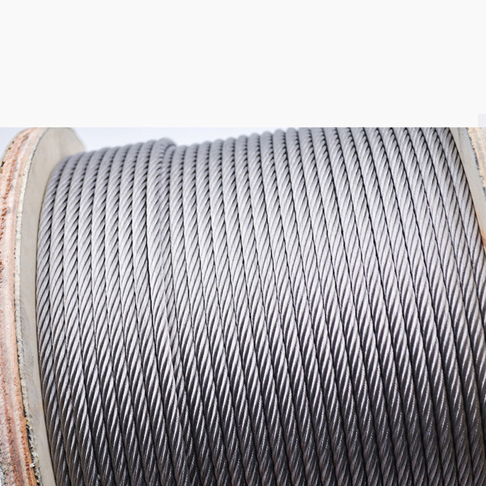 7×7 Stainless Steel Wire Rope Cable 0.3mm-4mm Fine Steel Wire Balustrade Cable