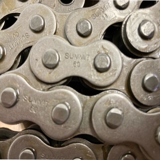 Roller Chain #25, #35, #40, #41, #50, #60, #80, #100 Standard, Heavy Duty-Summit