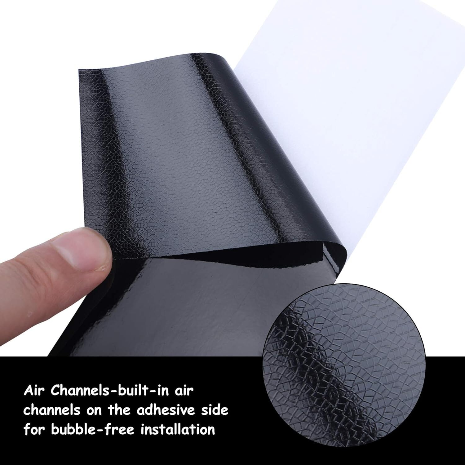 2″ x 30 Ft High Gloss Vinyl Tape for Black Out Chrome Delete Window Trim