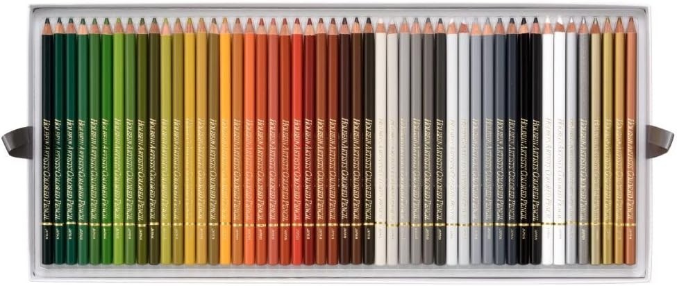 Holbain Artist Colored Pencils Set of 150 Colors New Package Paper Box JAPAN New