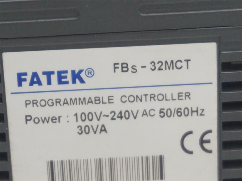 Fatek FBS-32MCT FBS32MCT Programmable Controller 30 Days Warranty