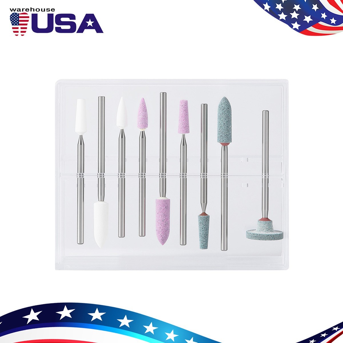 Dental Polishing Stones HP Straight Handpiece Ceramic Metal Composite 2.35mm