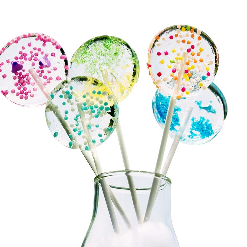 200 Count White Lollipop Sticks,6-Inch Paper Sticks Sucker Stick for Cake Pop…