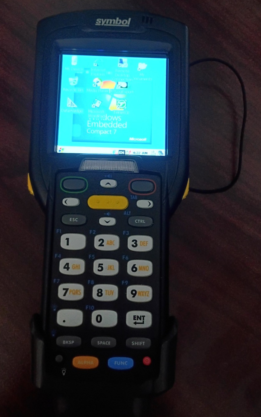 Symbol Zebra MC32N0 Mobile Barcode Computer Scanner Handheld Tested Working