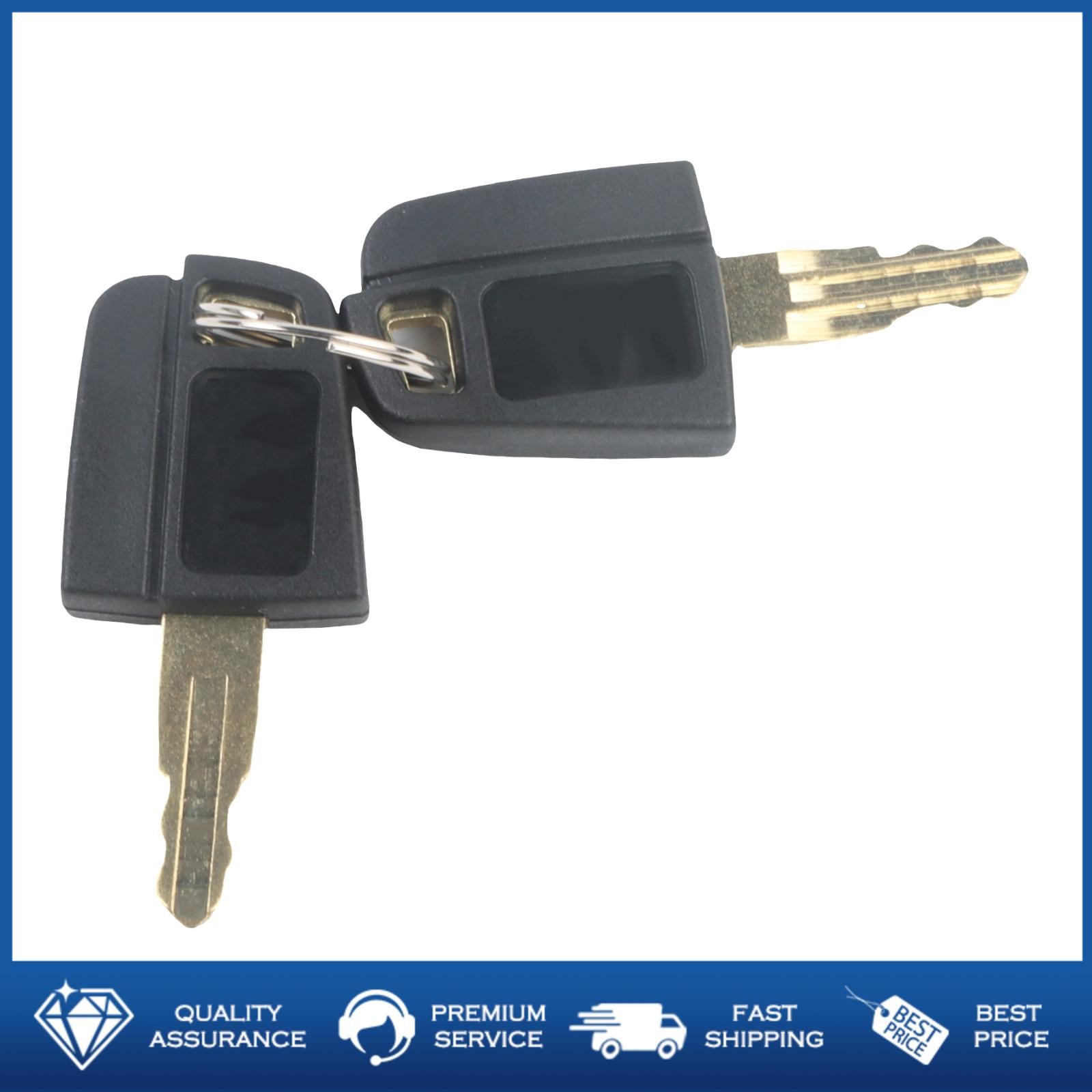 2PCS Key For CAT Excavator Heavy Equipment Heavy Equipment Parts 1 Year Warranty