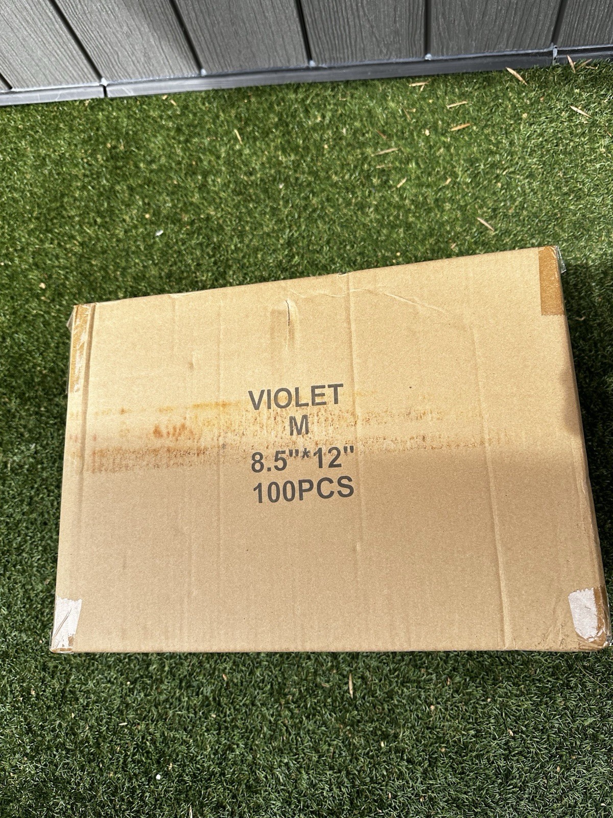 8.5×12 (8.5×11) Poly Bubble Mailer Padded Envelope Metallic Purple Color 100 CT