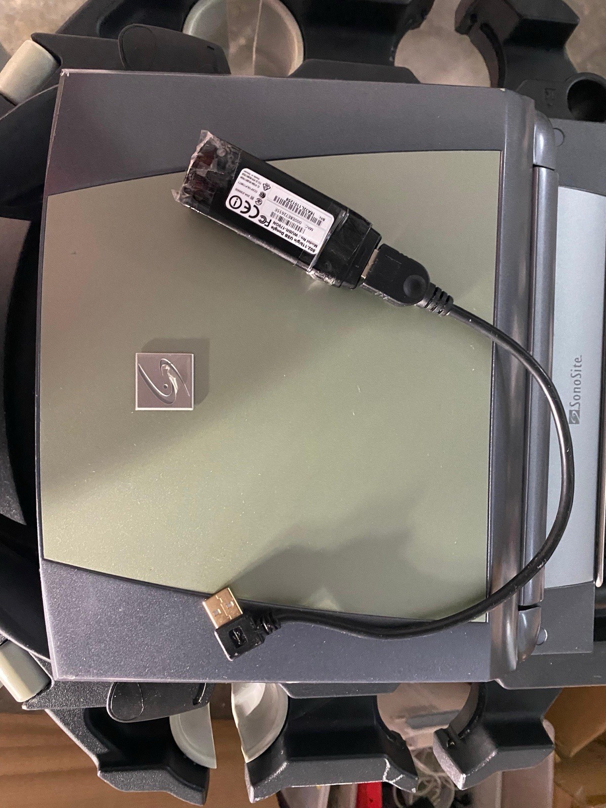 Sonosite M-turbo ultrasound With 13-6 Mhz Transducer and 5-1 Mhz Transducer