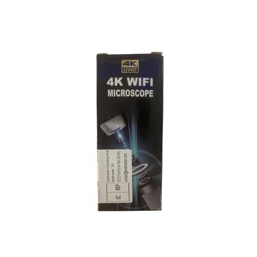 4K WiFi Digital Microscope – Wireless Handheld for iPhone Android Windows Mac