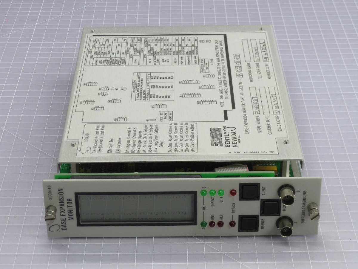 BENTLY NEVADA 3300/48-03-02-01-00 CPU/CONTROL BOARD T229377
