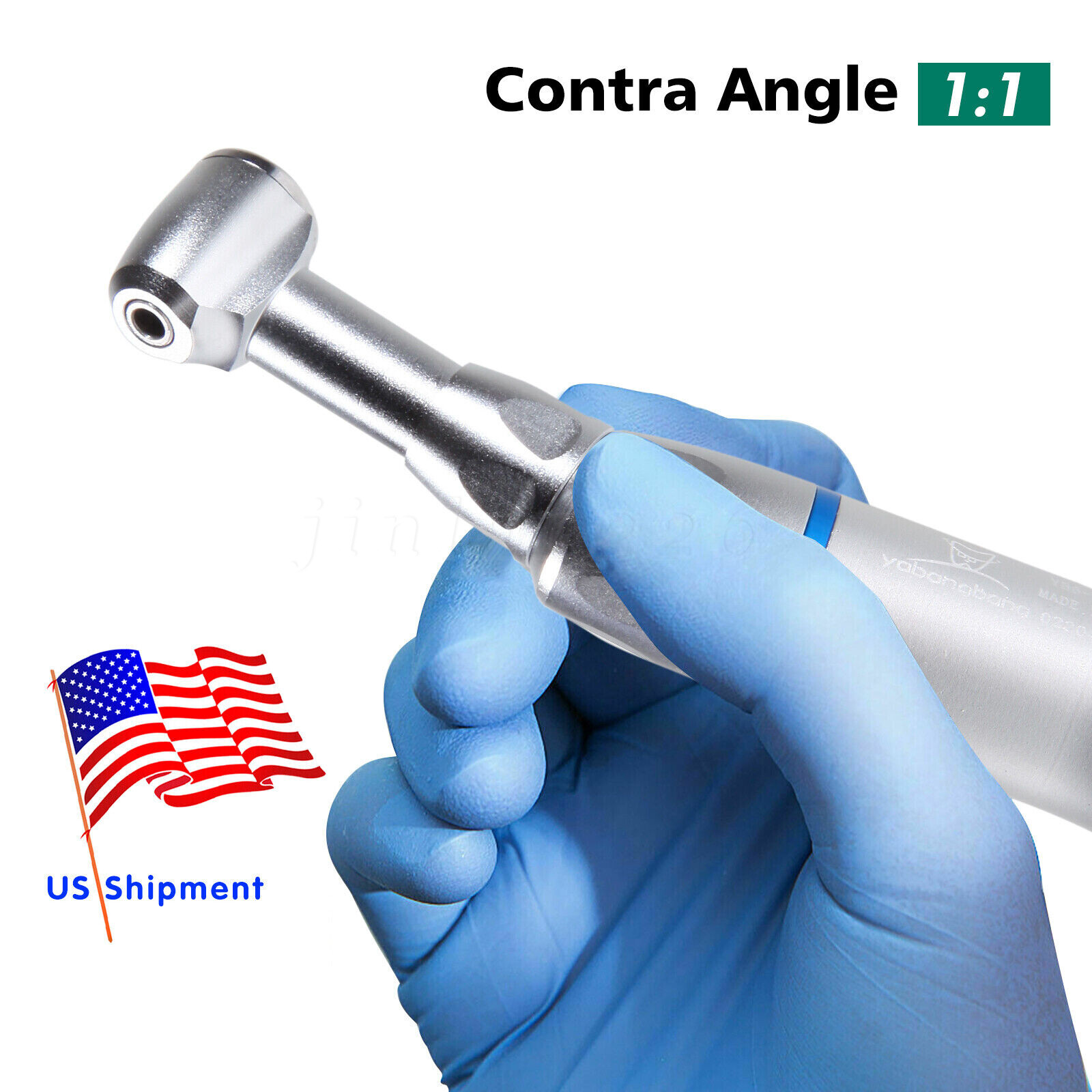 10* BURR Dental Fast High Speed Handpiece Push Turbine 4 Holes Fit NSK Pana Max