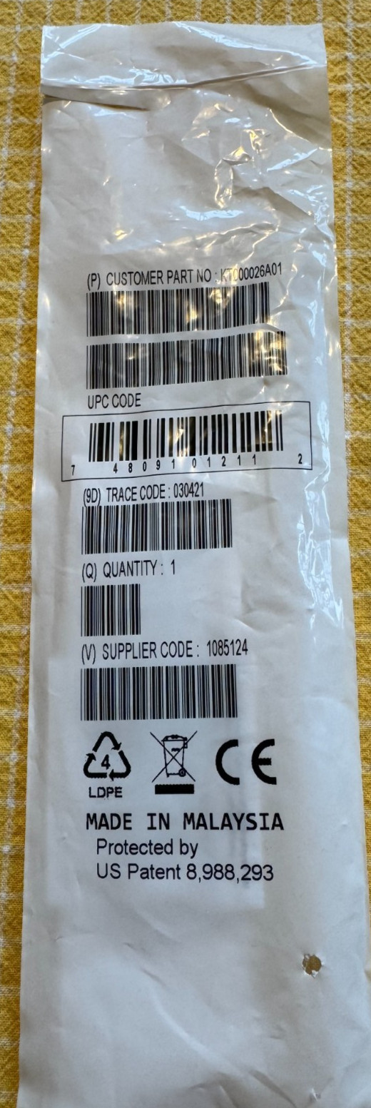 Motorola Solutions KT000026A01, All Band GPS Antenna for APX8000. brand new