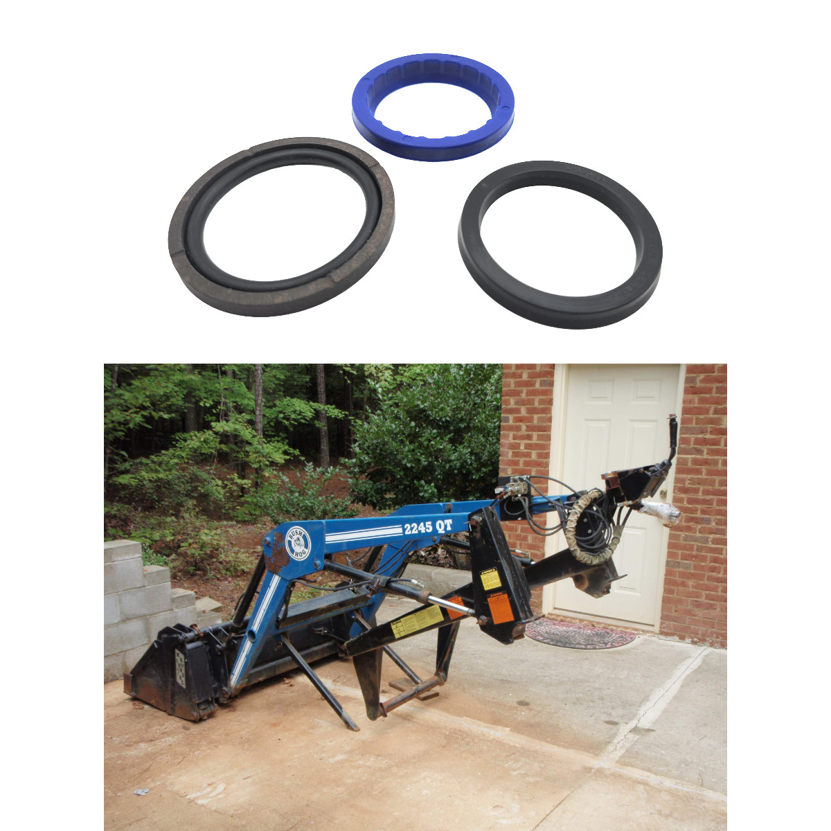 Lift Tilt Cyl Seal Kit Fits Bush Hog 2240QT 2245QT 2246QT 2247QT Replac 25H41349
