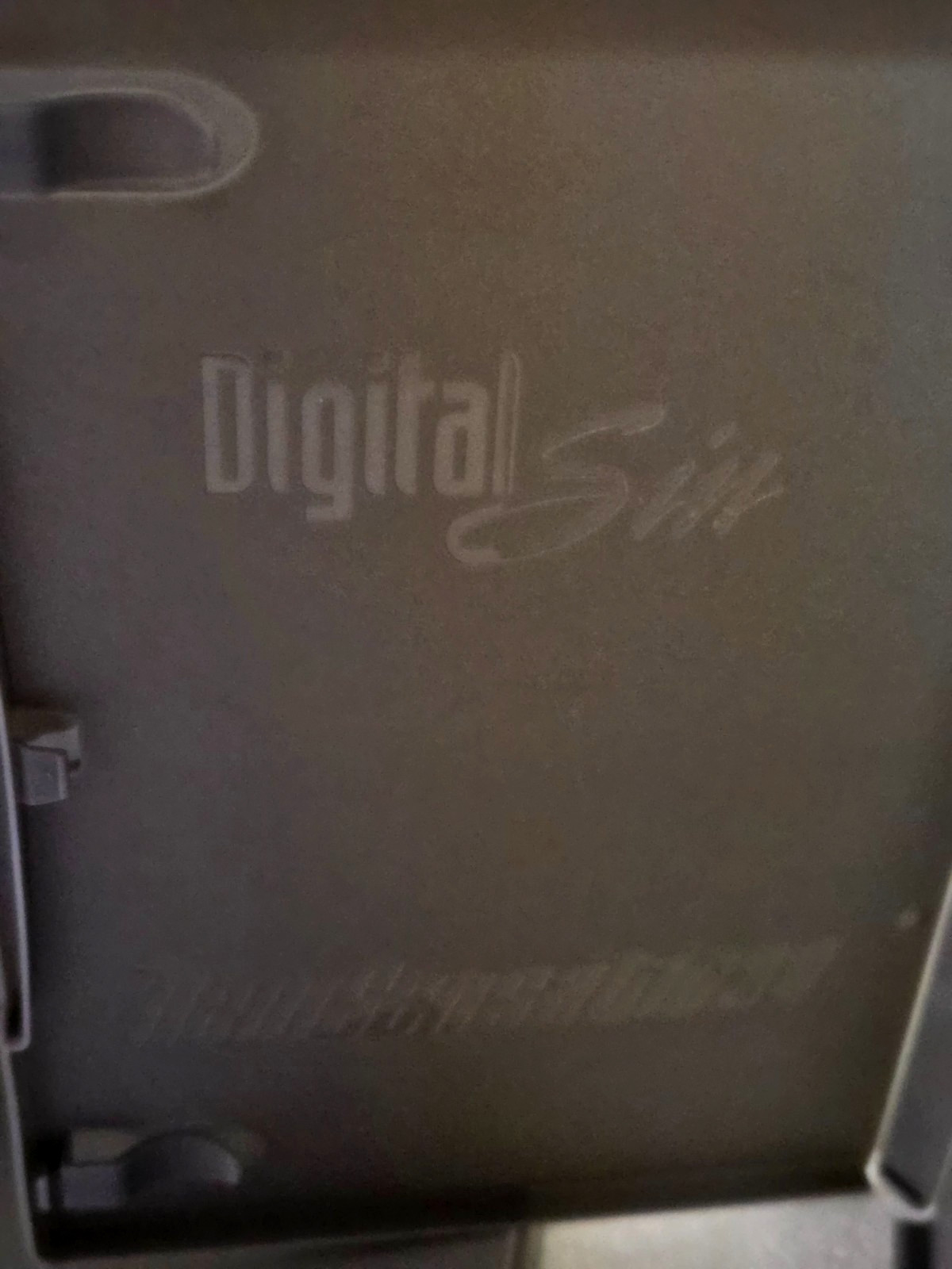 DARK GREY Standard Single Disc DVD Cases (14mm) “DIGITAL SIN” Logo on inside