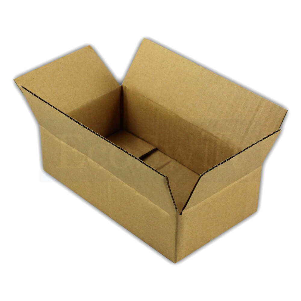 1-200 7x4x3 “EcoSwift” Cardboard Packing Mailing Shipping Corrugated Box Cartons