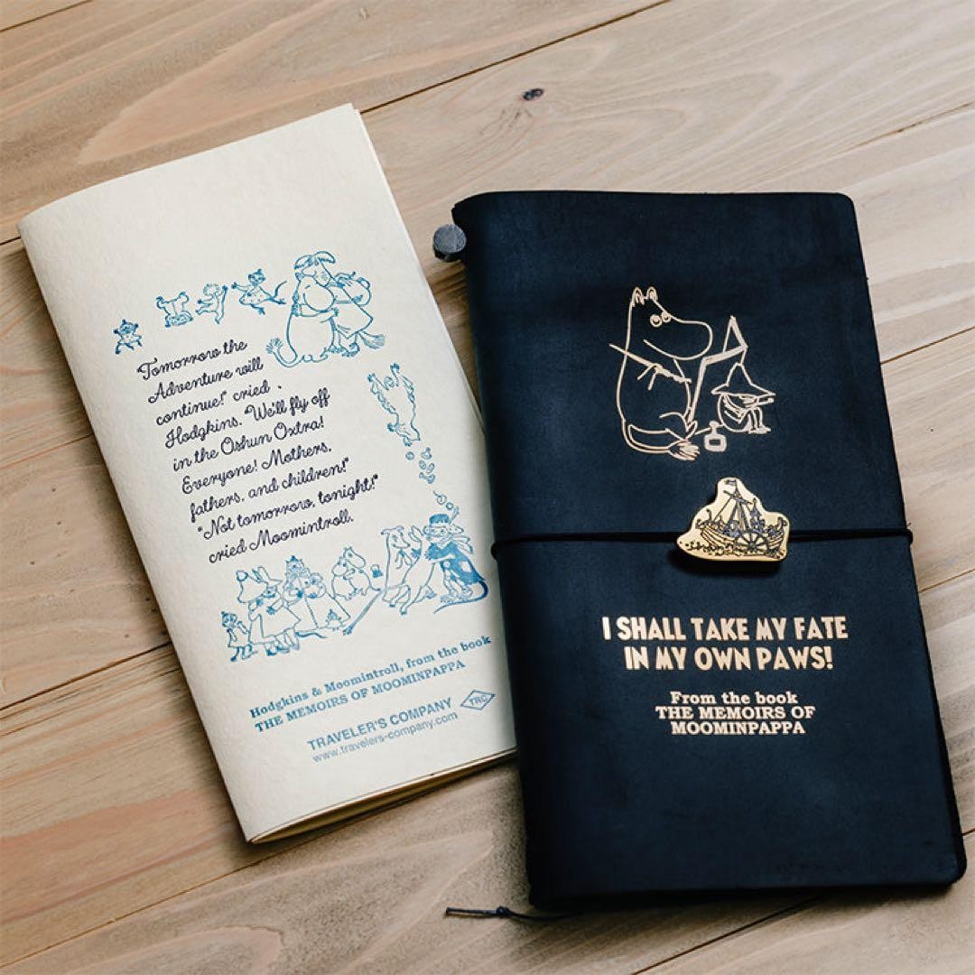 Traveler’s Notebook Limited Set MOOMIN Moomin Dad’s Papa Memories Japan Edition