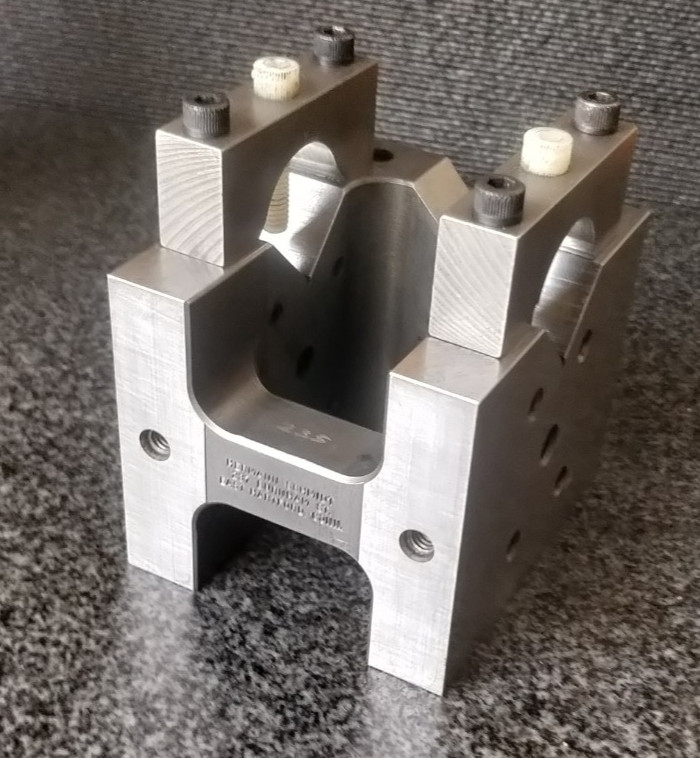 HERMANN SCHMIDT MCV CUBE ~ Master reference 3″ x 3-1/4″ x 3-3/4″ V block