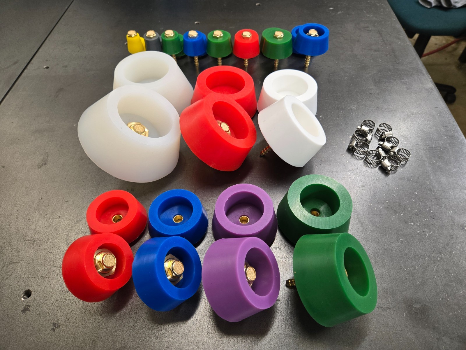 Complete Silicone Back Purge Plug Kit 1 to 5 inch for Tig Welding Stainless