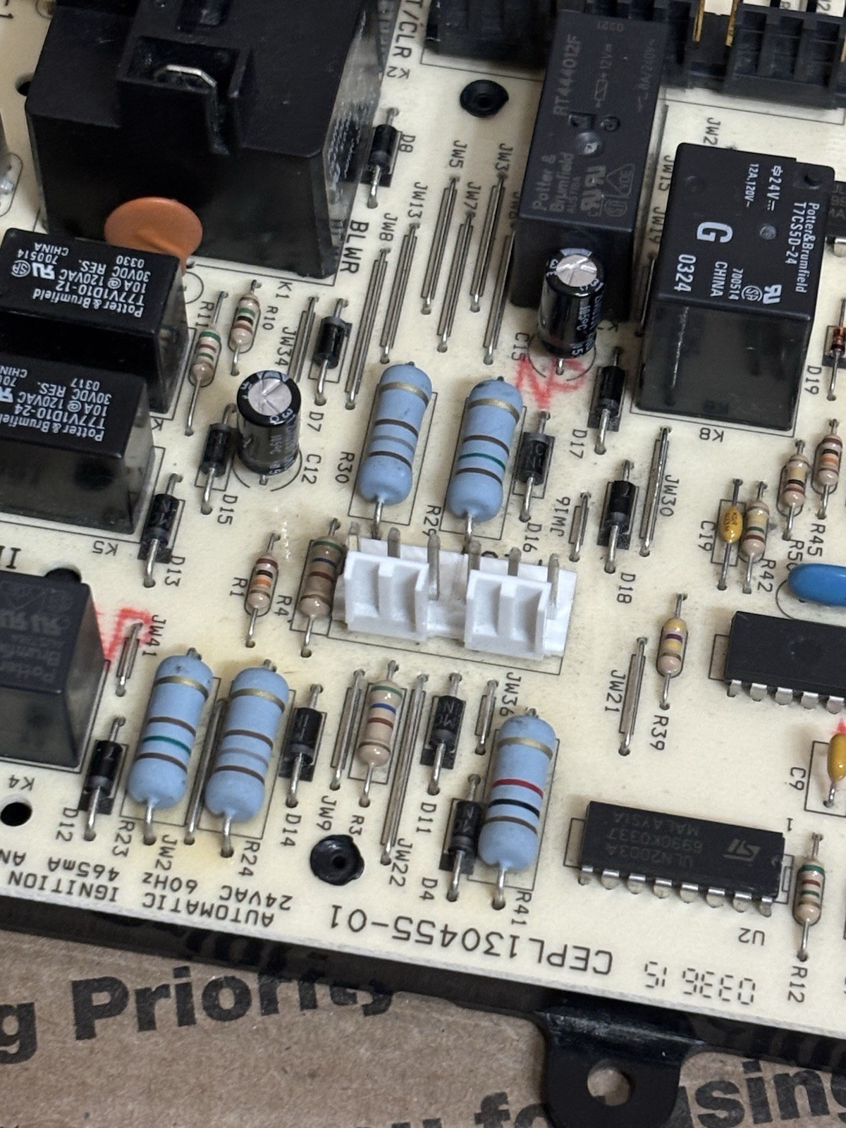 Carrier HK42FZ017 Furnace Control Board CEPL130455-01 CEBD430455-03B 🔥Checked