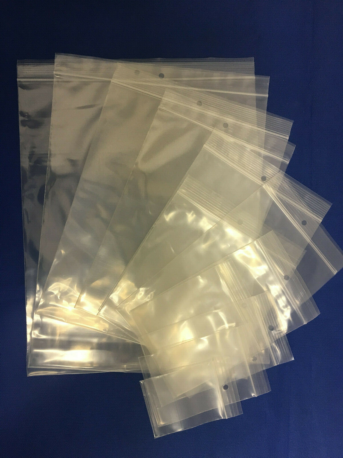 Elkay Plastics Seal Top ZipLock Reclosable Poly Jewelry Bags 4Mil With Hang Hole