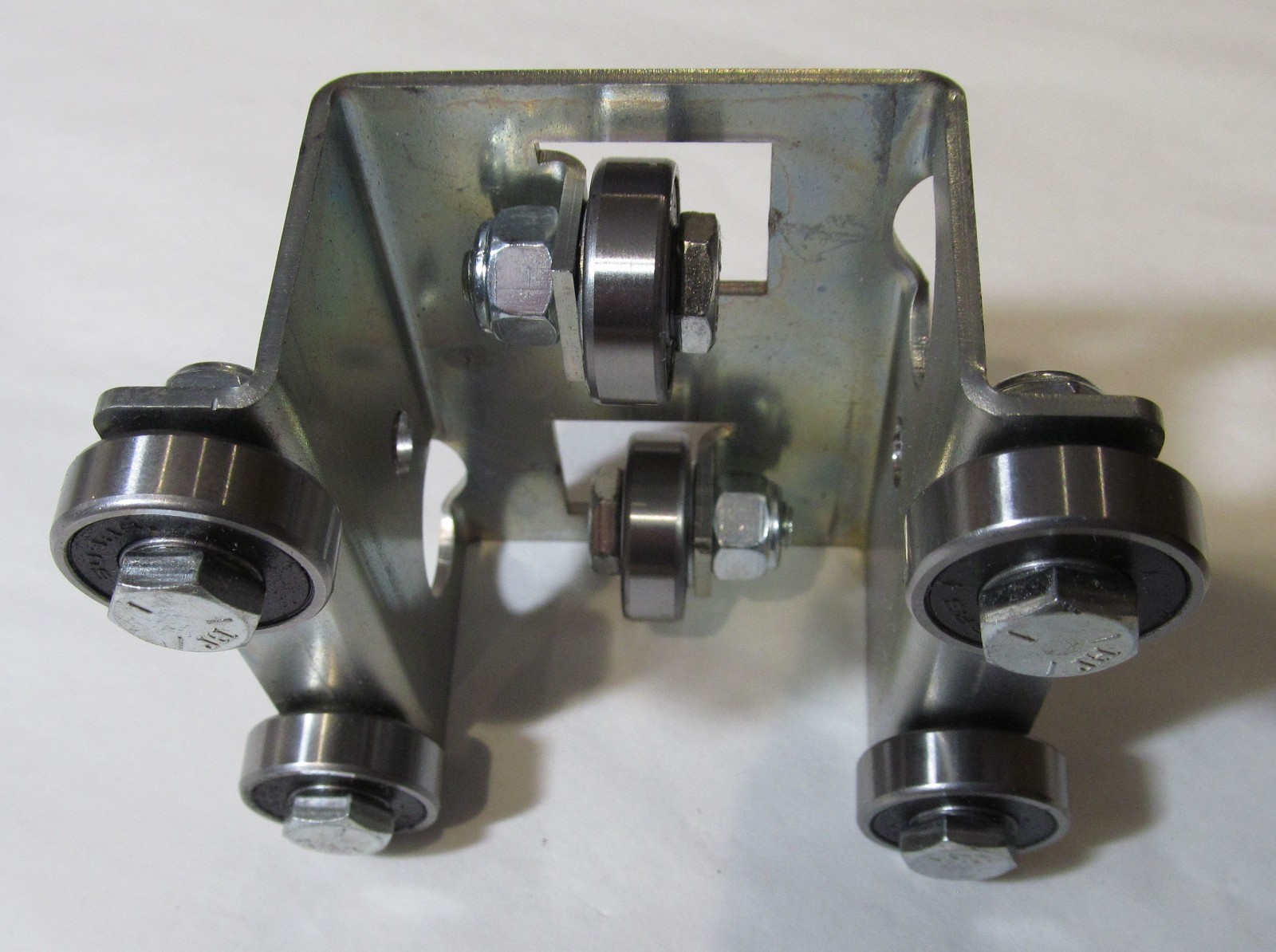 1-5/8 BEAM TROLLEY UNIQUE 6-WHEEL (4x SIDE WHEELS) 2″ CENTER CHANNEL ELEVATOR?
