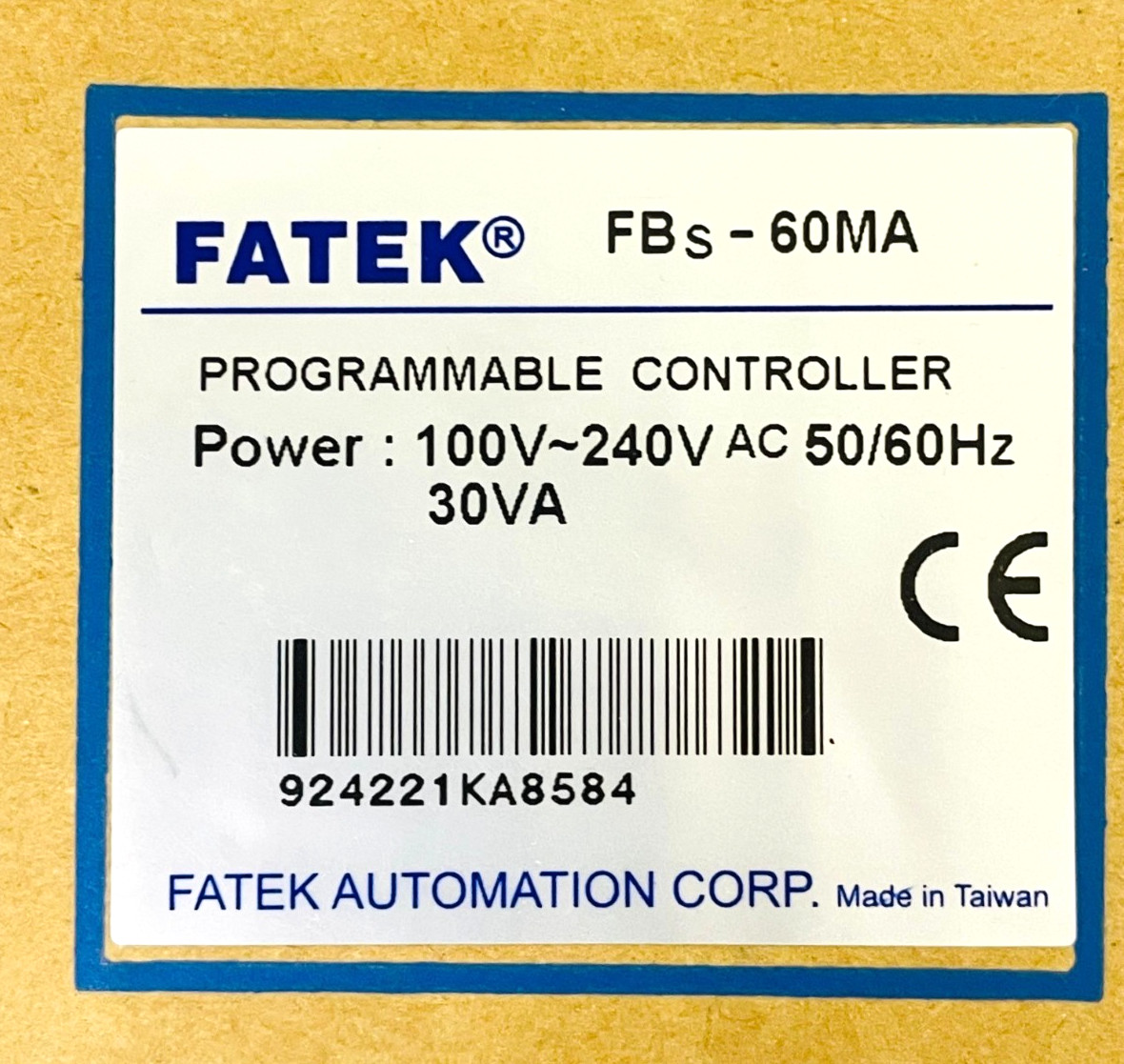 FATEK FBS-60MA Programmable Controller
